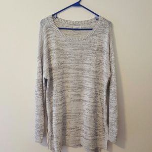 Side zip sweater